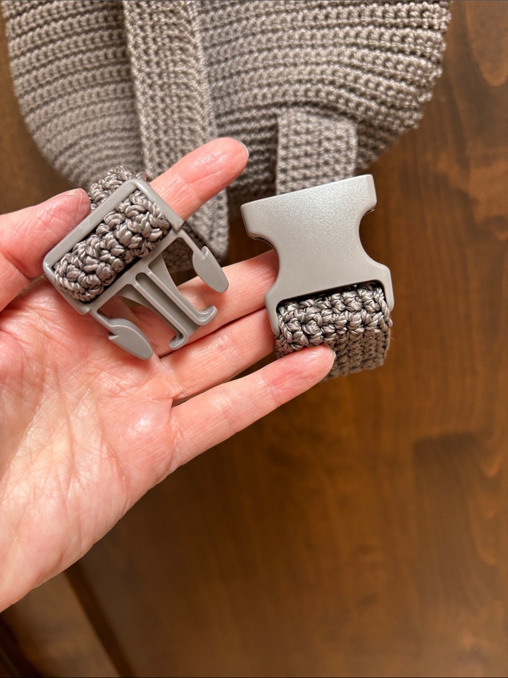 The Sak Geo Taupe Sling Bag - Picture 6 of 14